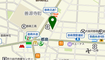 対話型小集団療育すくらぼの地図画像