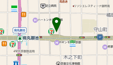 FREAK BARBER  SHOP 烏丸御池店の地図画像
