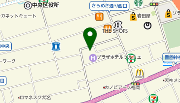 THE NOMU 天神の地図画像