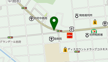 おたからや 別府中島店の地図画像