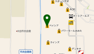 太田飯塚鍼灸接骨院の地図画像