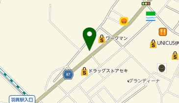 買取専門東京市場 伊奈町学園店の地図画像