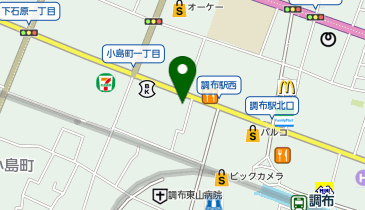 ボイストレーニング・ダンス NAYUTAS(ナユタス)調布校の地図画像