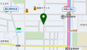介護タクシーごりきの地図画像