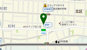 まんまるちとせ 杉村の地図画像