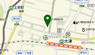 フォトスタジオCOLOR大津駅前店の地図画像