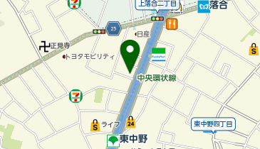 PERSONAL GYM OLALOA PARK 東中野の地図画像