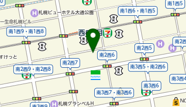 E-モーション札幌の地図画像