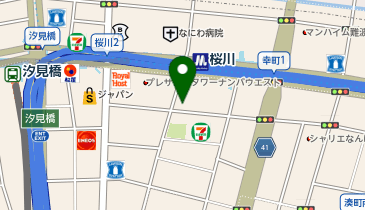 晩酌食堂ファッチューチョンの地図画像