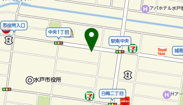 小顔矯正サロンQPU 水戸店の地図画像