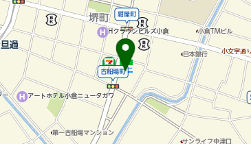 小顔矯正サロンQPU 小倉店の地図画像