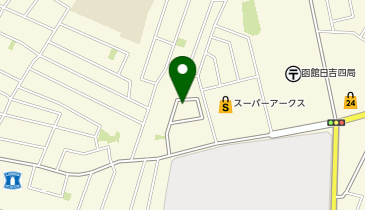 小顔矯正サロンQPU 函館店の地図画像
