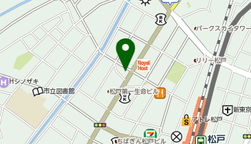 小顔矯正サロンQPU 松戸店の地図画像