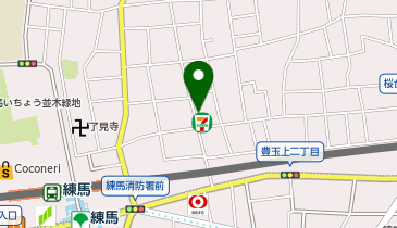 小顔矯正サロンQPU 練馬店の地図画像