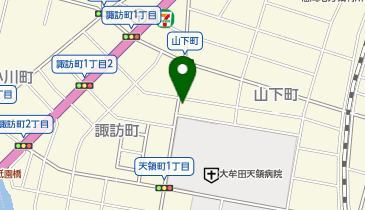 小顔矯正サロンQPU 大牟田店の地図画像