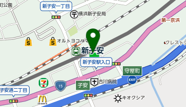 買取大吉新子安駅前店の地図画像