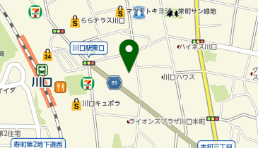 タキガワダンススクール 川口教室の地図画像