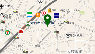 リユース相談本舗 守口店の地図画像