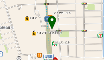 DOG SALON&HOTEL NicoPaw北花田店の地図画像