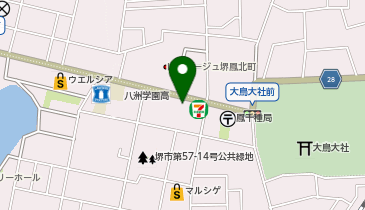 【9/6オープン】堺インターナショナルチャーチの地図画像