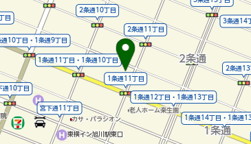 旭川生活応援エコスタイルの地図画像