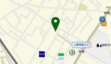 上福岡鍼灸整骨院の地図画像