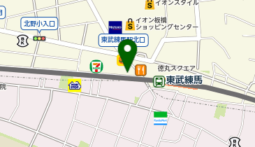 こもれび鍼灸院の地図画像