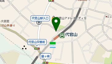 スペースアップ 代官山店の地図画像