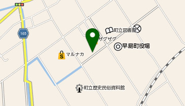 コインランドリー早島の地図画像