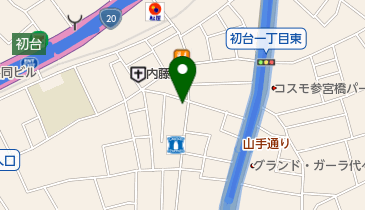 Karada Genki(カラダ ゲンキ) 整骨院・鍼灸院 初台南口本院の地図画像