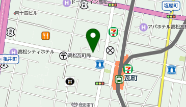 弁護士法人山本・坪井綜合法律事務所 高松オフィスの地図画像