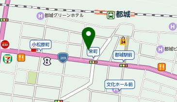 Super D'station(スーパー ディー ステーション) 都城駅前店の地図画像