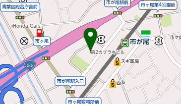 買取大吉 市が尾駅前店の地図画像