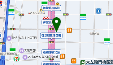 ゴールドプラザ なんば心斎橋店の地図画像