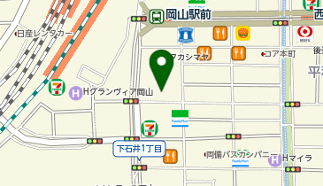 スマホ修理王 岡山駅前店の地図画像