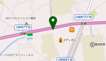 リア ハワイアン パーソナルジム 豊田店の地図画像