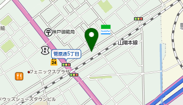 ひろや理容店の地図画像