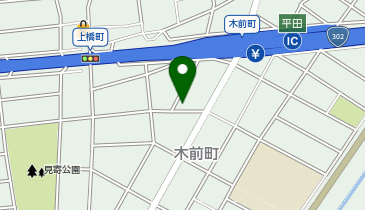 ゴルフパークス 木前町店の地図画像