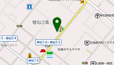 リハビリジム プライズネスの地図画像