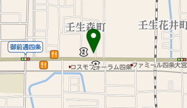 コインランドリードルフィン ks四条壬生店の地図画像