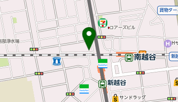つけ麺ラーメン サンシン(辛辛辛)の地図画像