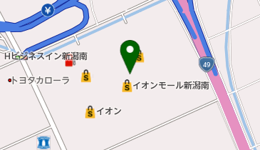 JEUGIA(ジュージヤ)カルチャーセンター イオンモール新潟亀田インター店の地図画像