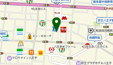 八王子メンズケアセンターの地図画像