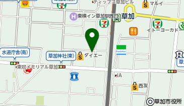 パーソナルジムEXEED(エクシード) 草加店の地図画像
