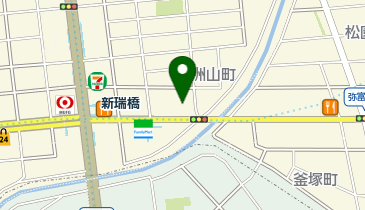 うしお接骨院の地図画像