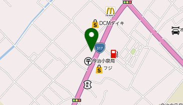 メンズ脱毛サロン アローズ 今治店の地図画像