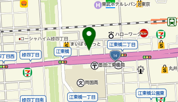 メンズ脱毛レイロール 錦糸町店の地図画像