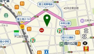 メンズ脱毛レイロール 千葉店の地図画像