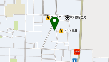 岩田ゆずのき保育園の地図画像