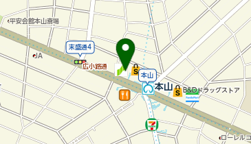 本山あおば整骨院はりきゅう院の地図画像